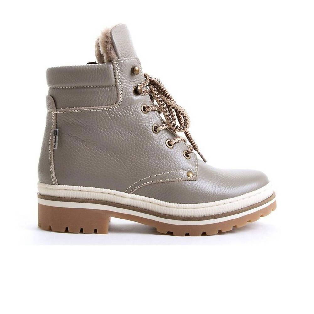 NEW BULLE women's leoa ankle boot in taupe